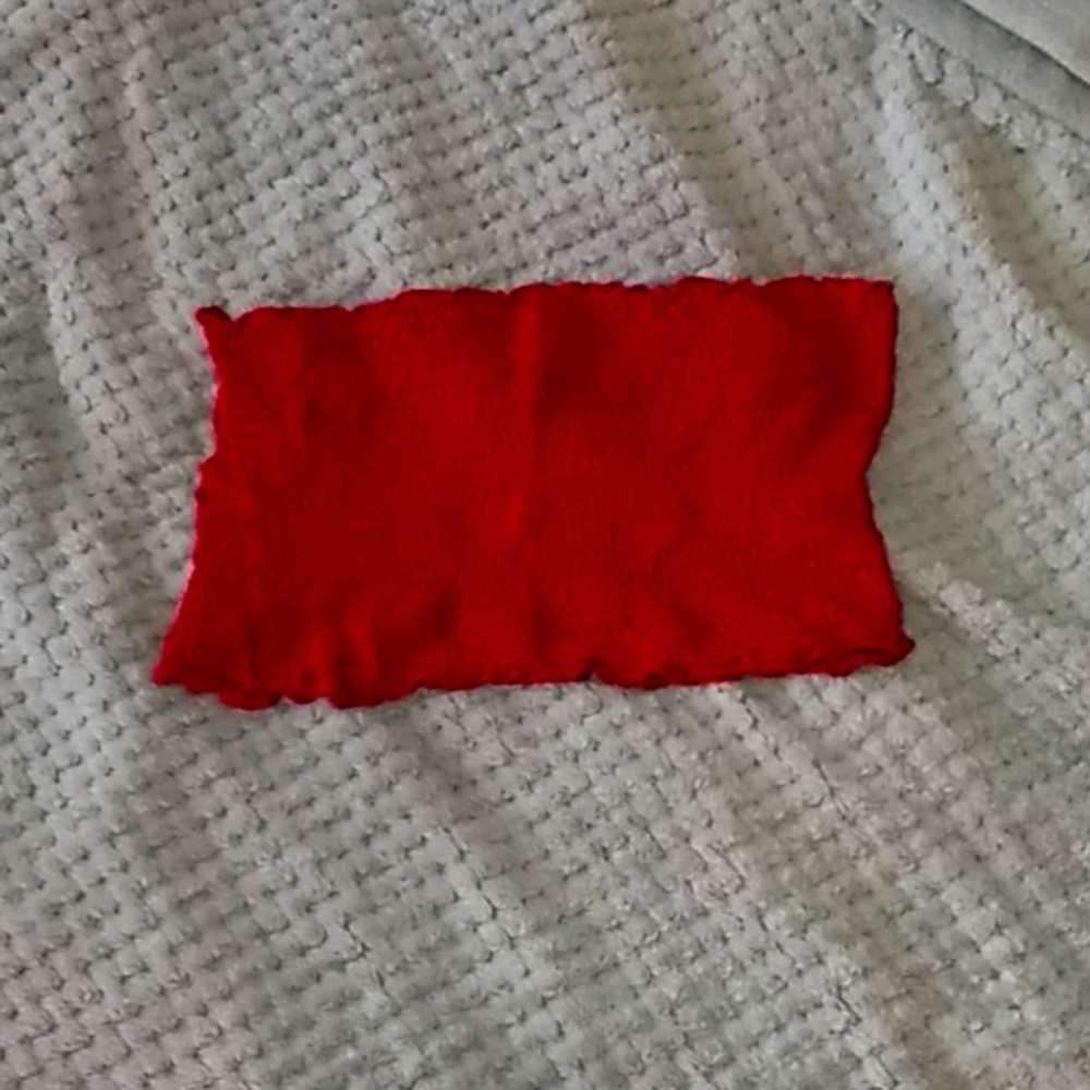 Red tubetop
